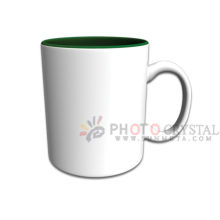 Couleur à l&#39;intérieur de la tasse mug de couleur intérieure tasse de céramique sublimation